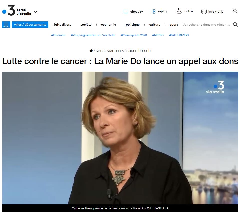 France 3 Via Stella — 7 octobre 2018
